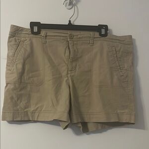 St. John's Bay Tan Cargo Shorts Versatile Cotton Blend